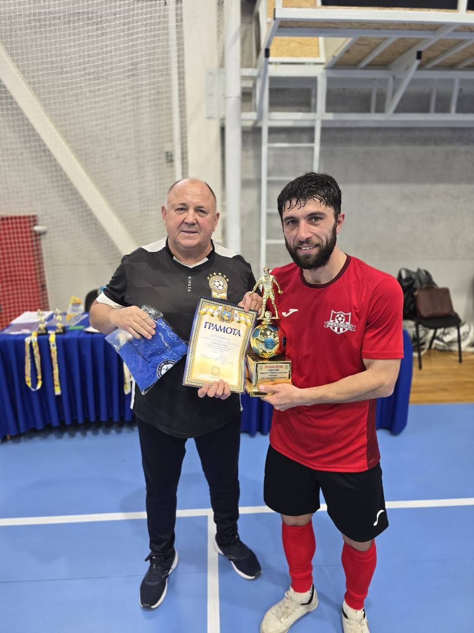 Финал «Золотой лиги». В спорткомплексе «Лукоморье» города Будённовска прошёл финал четырёх Первенства Ставропольского края по футзалу среди ветеранов 40+ Финал «Золотой лиги». В спорткомплексе «Лукоморье» города Будённовска прошёл финал четырёх Первенства Ставропольского края по футзалу среди ветеранов 40+