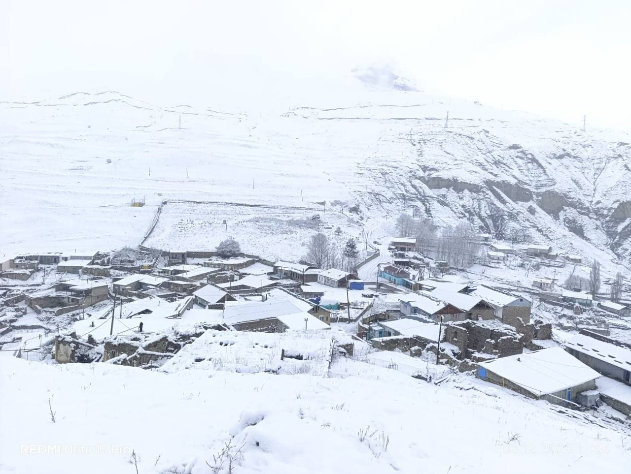 Дагестанские дороги накрыла пурга