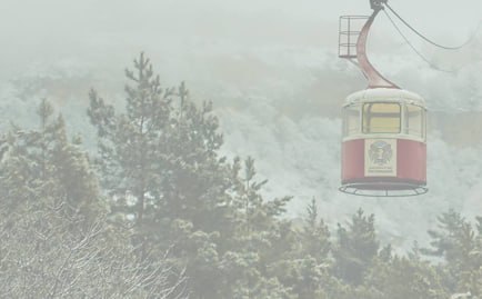 Работа канатной дороги в национальном парке «Кисловодский» приостановлена из-за сильного ветра