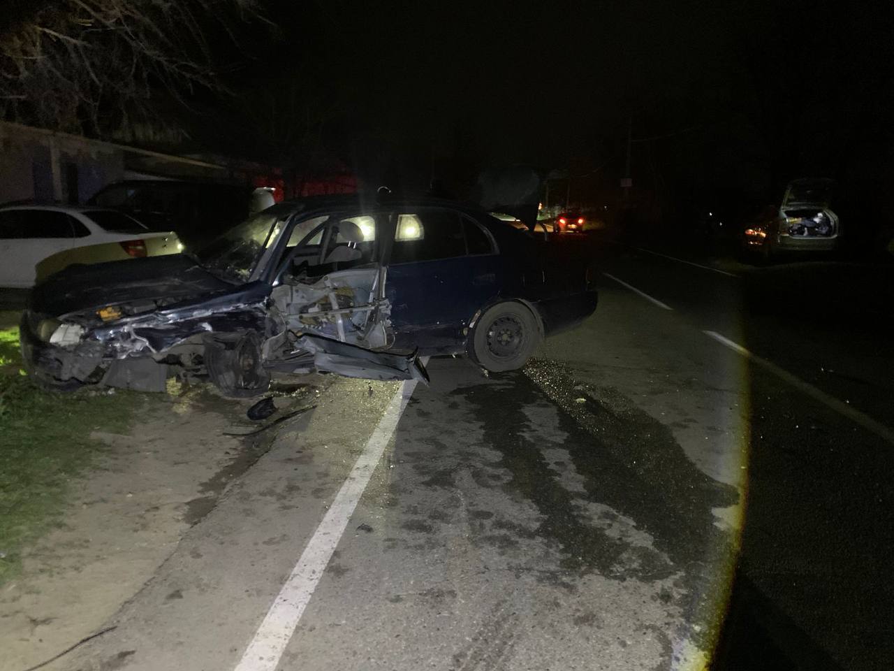 В Грачевском округе в результате столкновения пострадали 2 человека В Грачевском округе в результате столкновения пострадали 2 человека
