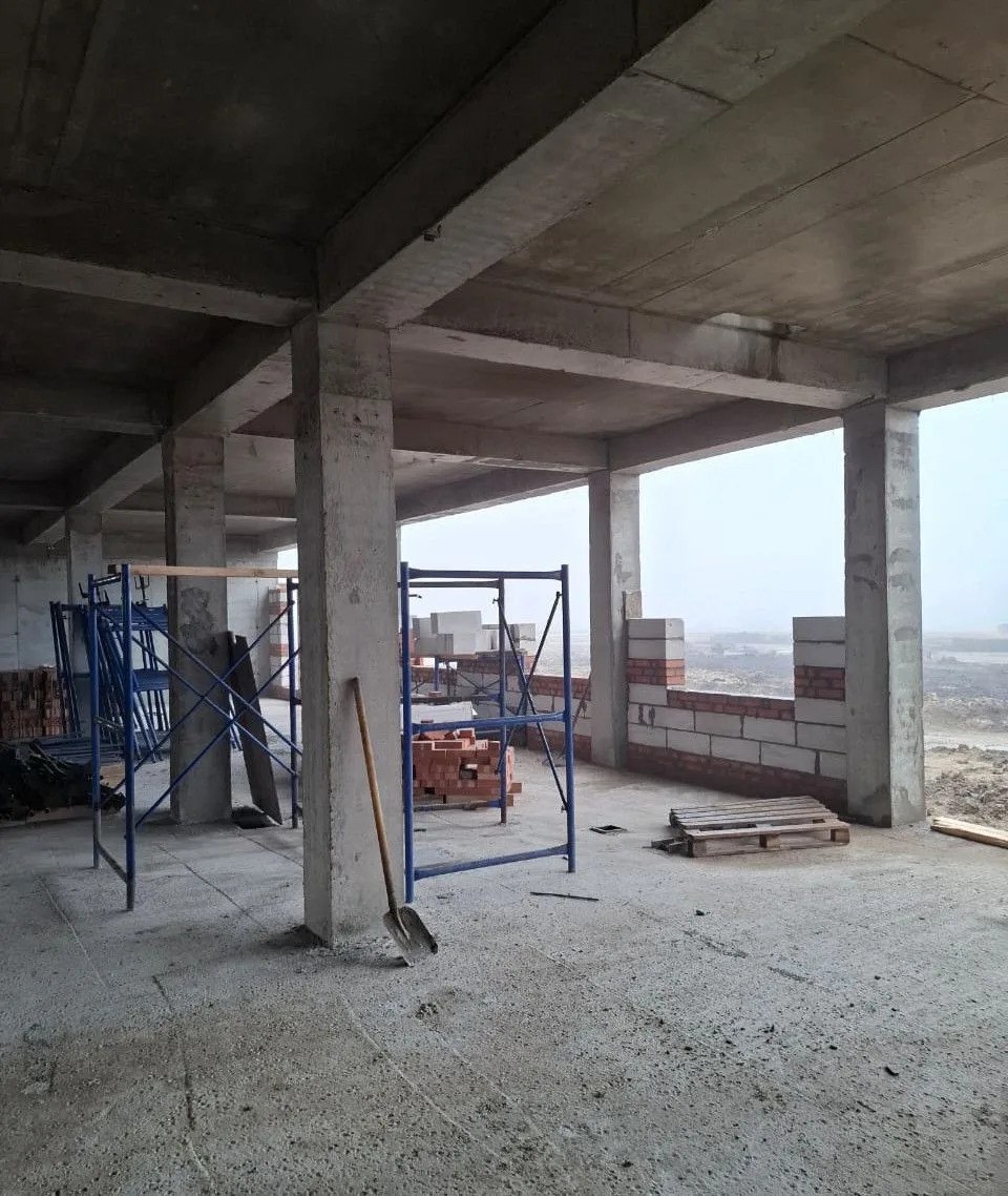 В Ставрополе на улице Южный обход продолжается возведение детского сада на 300 мест В Ставрополе на улице Южный обход продолжается возведение детского сада на 300 мест