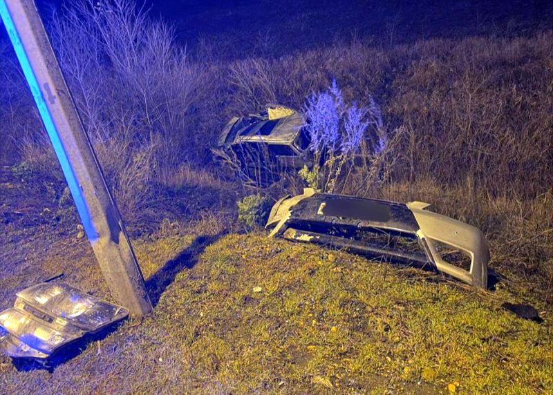 На Ставрополье погиб водитель иномарки