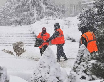 В Ставрополе успешно справились с первым снегопадом