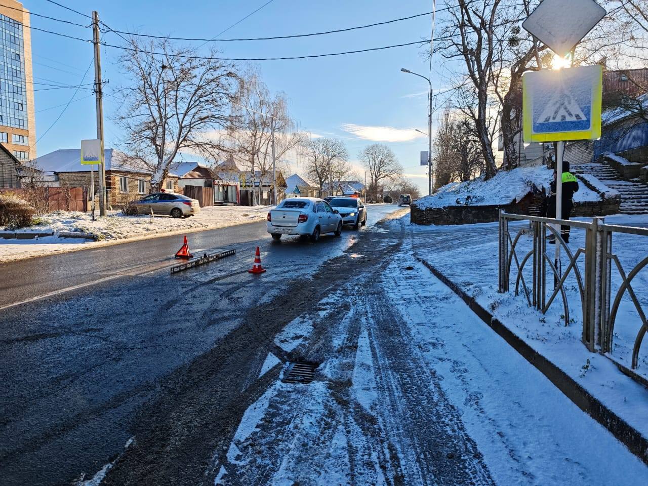 Пенсионерку сбили в Ставрополе на ул. Октябрьской