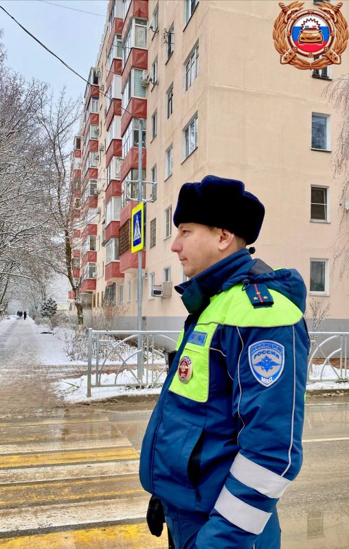 Сотрудники Госавтоинспекции города Ставрополя проводят профилактические мероприятия «Пешеход»