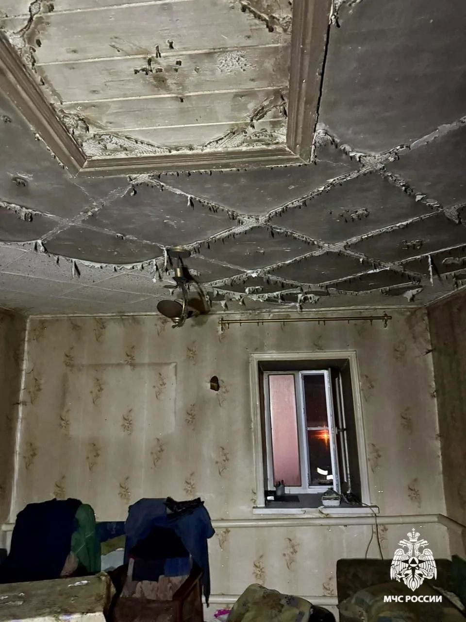 Два человека отравились при пожаре в селе Гофицком — возможен пожог Два человека отравились при пожаре в селе Гофицком — возможен пожог