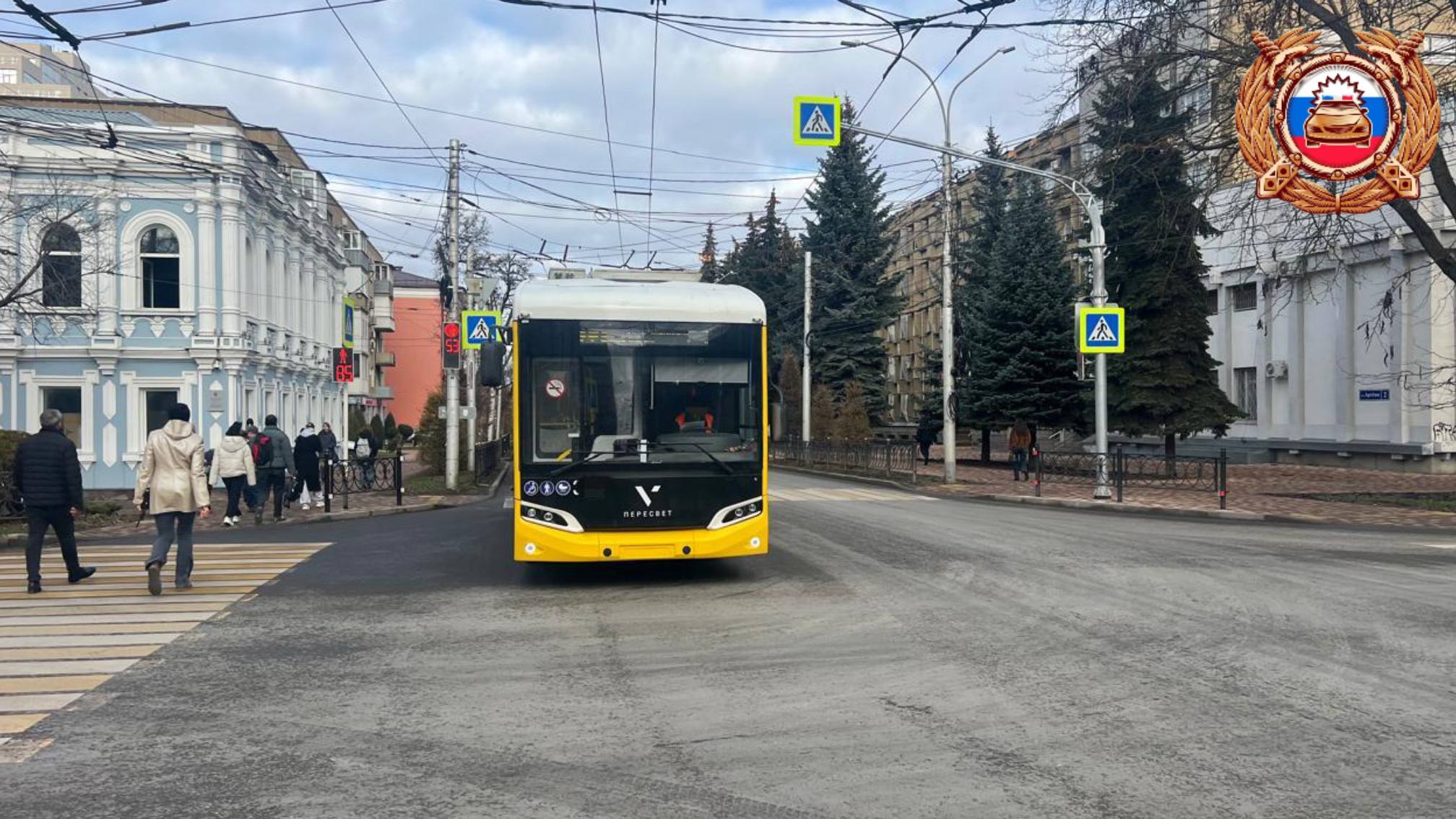 В Ставрополе троллейбус совершил наезд на пешехода