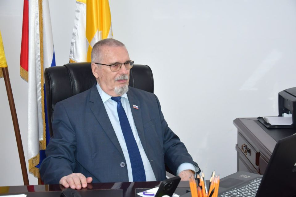 #депутатскаядеятельность. Георгий Колягин принял онлайн-участие в 31-й сессии Международной ассамблеи столиц и крупных городов СНГ