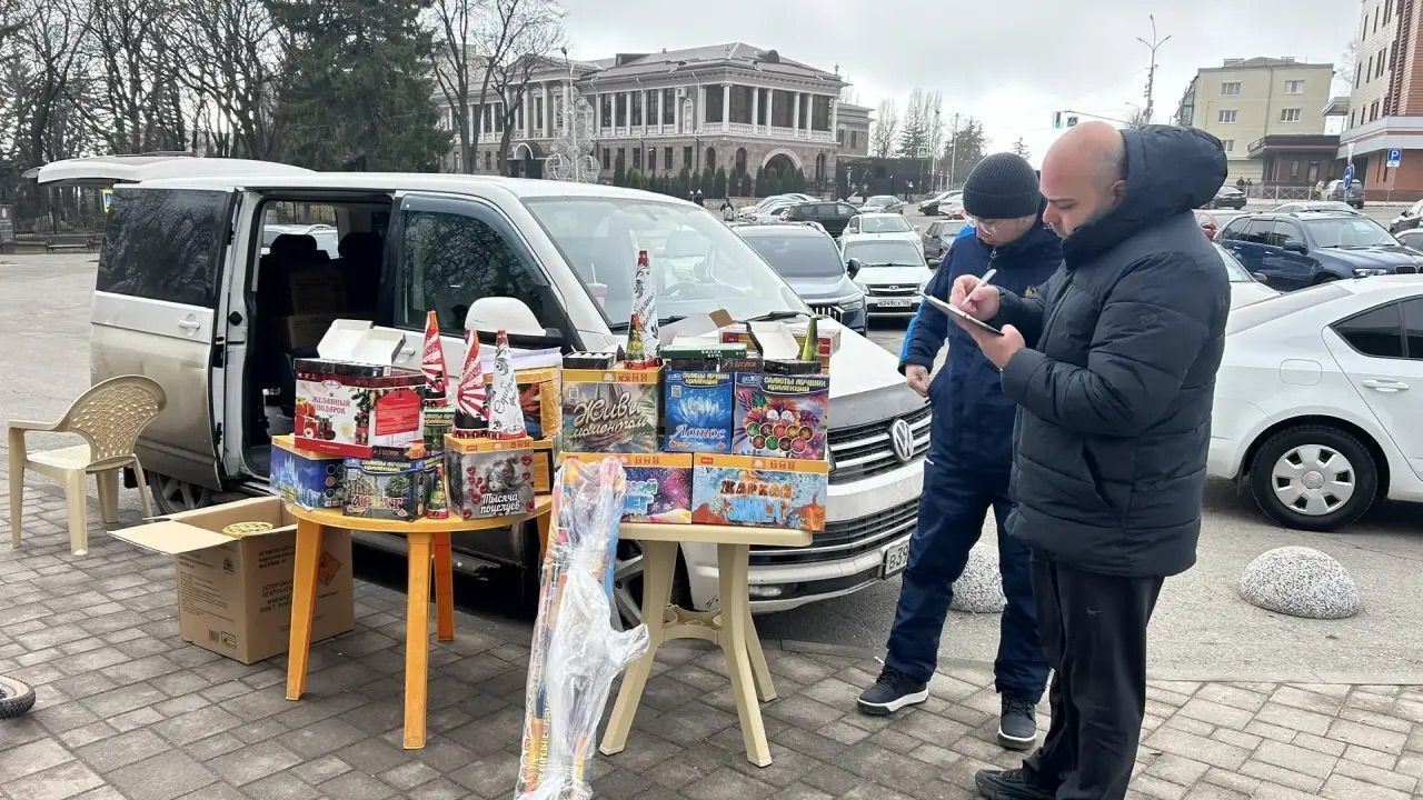 Рейды по продаже пиротехники в Ессентуках: первые итоги