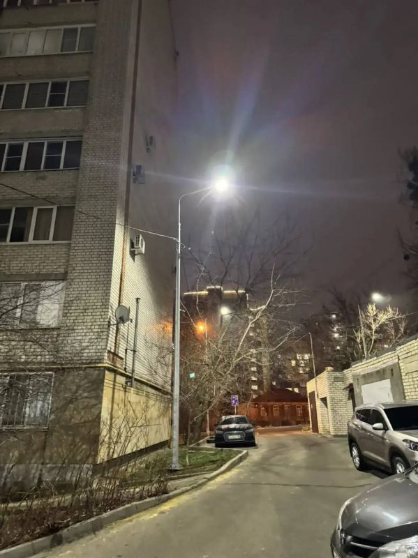 Иван Ульянченко: Ввели в эксплуатацию ещё два новых участка линий уличного освещения