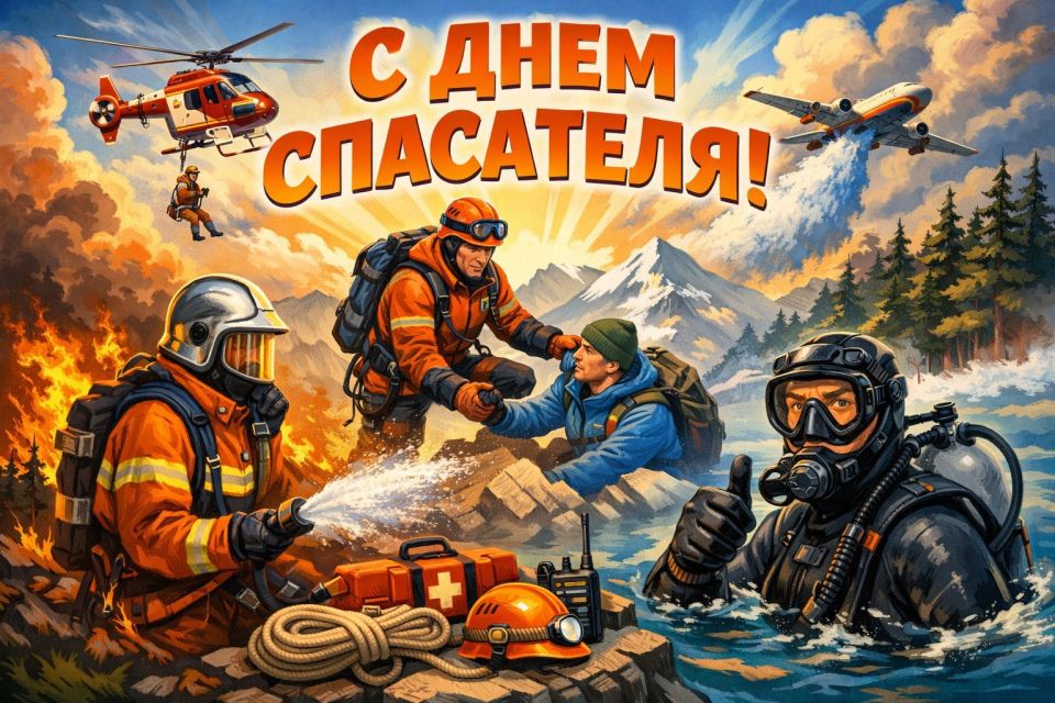 С Днём спасателя!. Ваш профессионализм, мужество и готовность прийти на помощь - опора для всего города