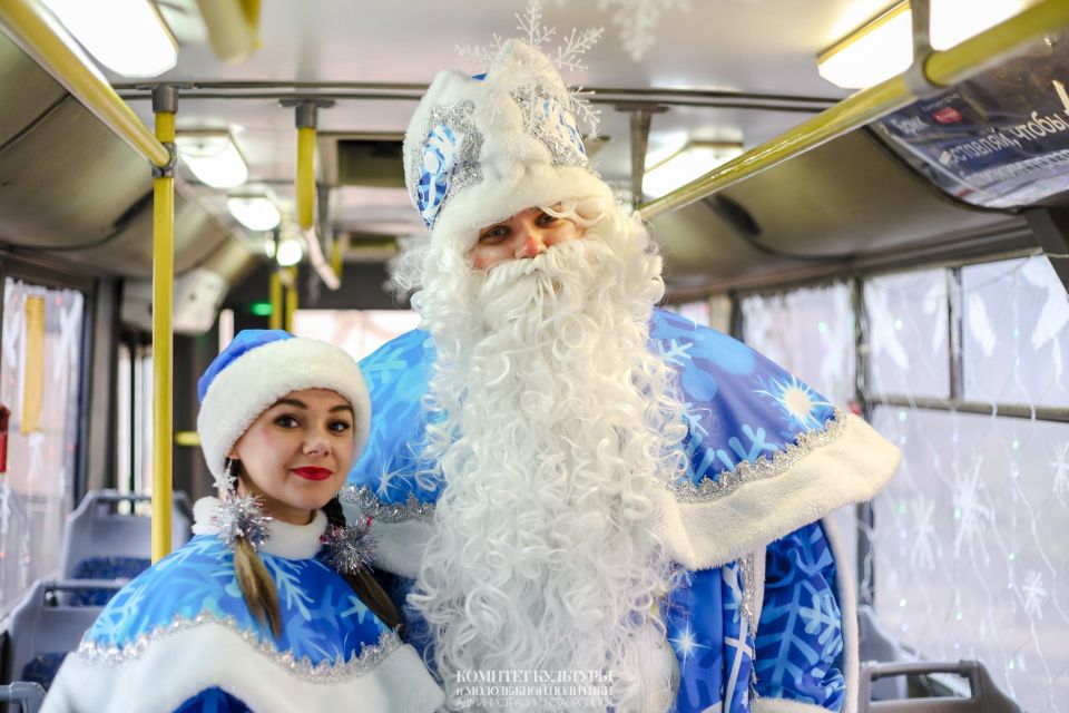 В Ставрополе новогодний троллейбус проедет по праздничному маршруту
