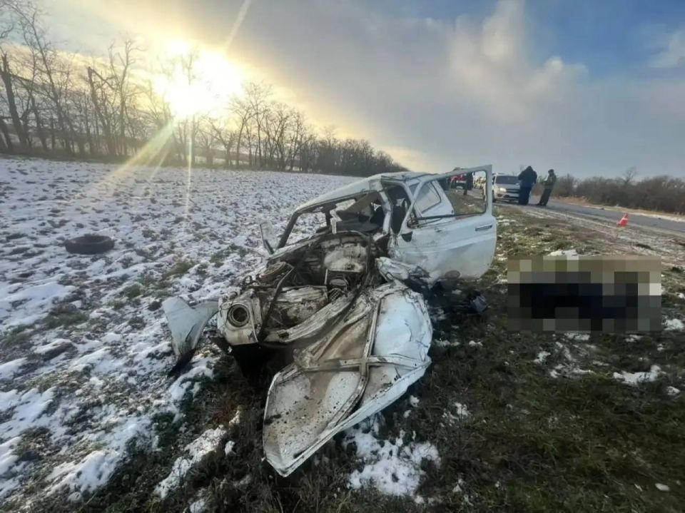 76-летний водитель погиб в лобовом ДТП в Труновском округе