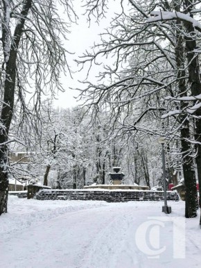 В Ставрополе атмосфера настоящей зимней сказки