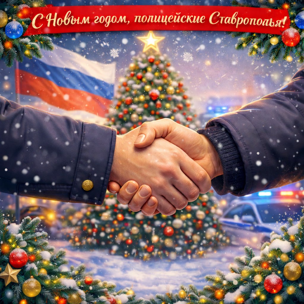 Поздравление Общественного совета при ГУ МВД России по Ставропольскому краю