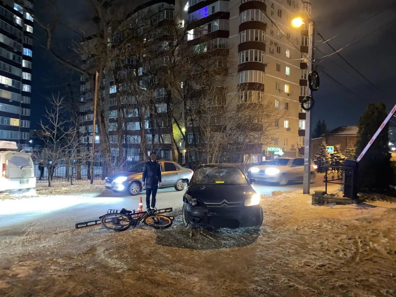 В Ставрополе водитель допустил наезд на велосипедиста