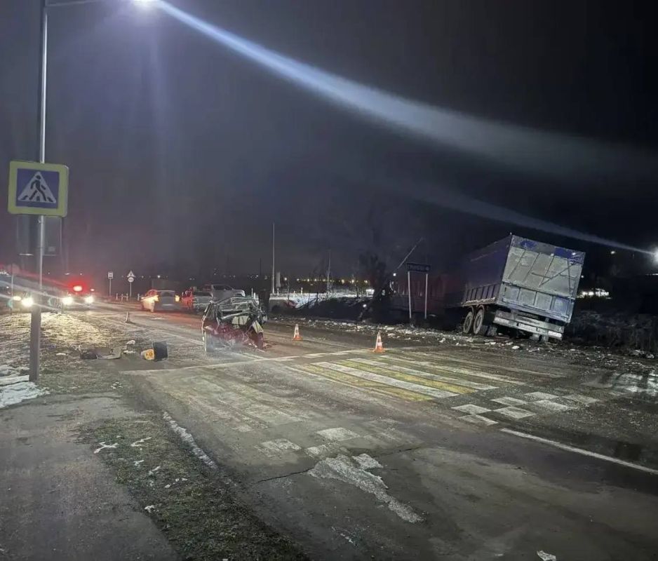 В аварии на Ставрополье пострадали два человека