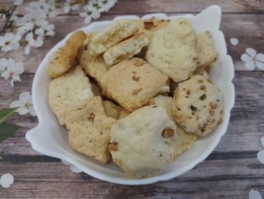 Завораживающее ореховое песочное печенье: простое удовольствие к вашему чаю