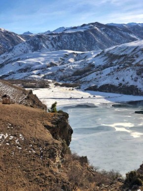 Морозное озеро Гижгит. Находится эта красота в КБР