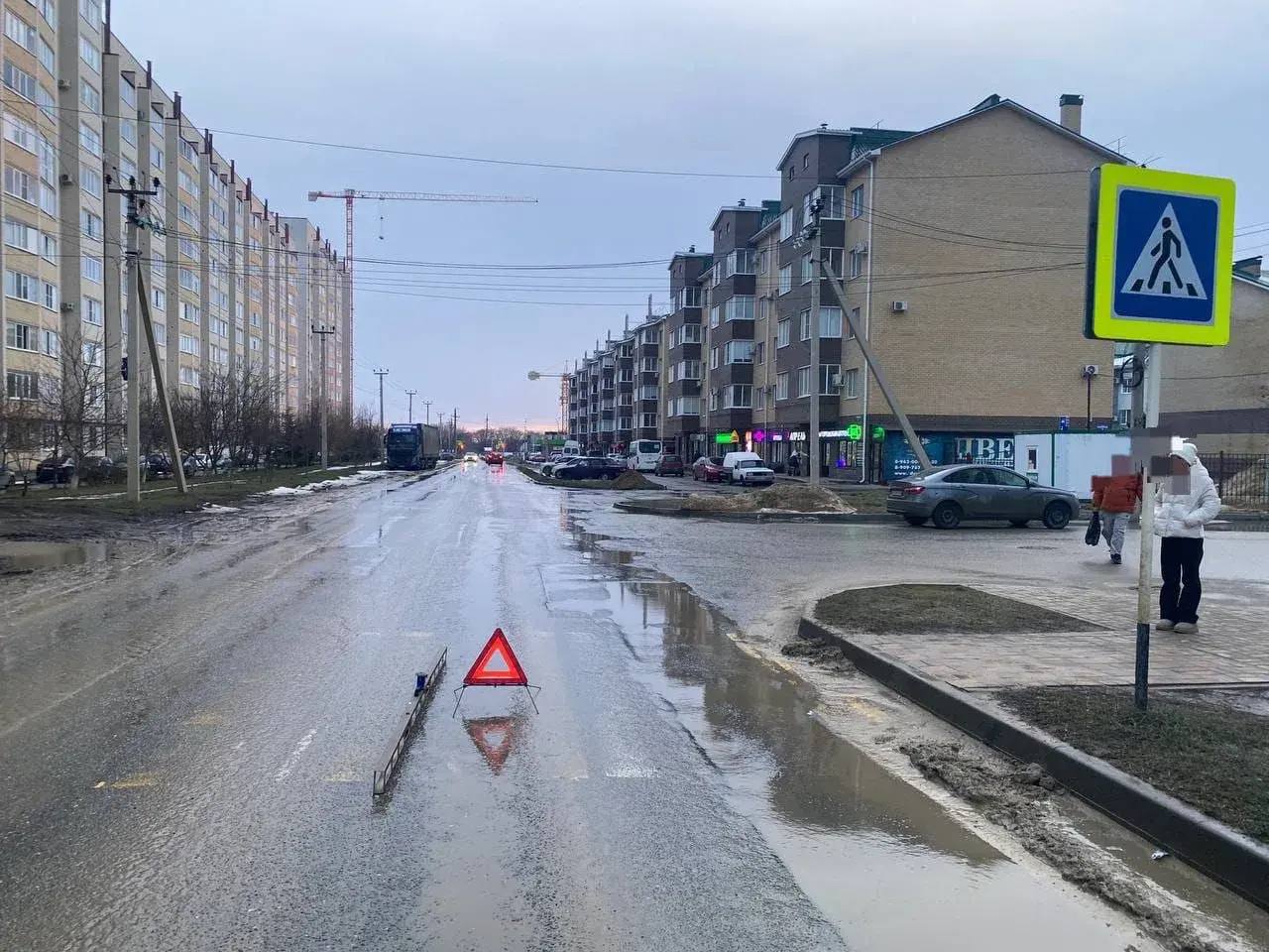 Школьницу сбили на пешеходном переходе в Ставрополе