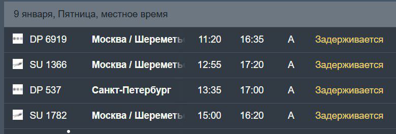 Из-за снегопада в Москве на Ставрополье задерживаются авиарейсы Из-за снегопада в Москве на Ставрополье задерживаются авиарейсы