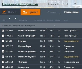 Рейсы в Ставрополе и Минводах задерживаются из-за непогоды в аэропортах вылета
