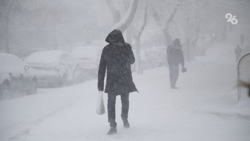 Зима возвращается на Ставрополье