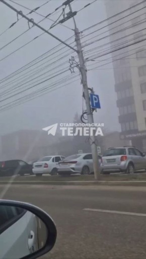 Туман накрыл Ставрополь.. По сообщениям подписчиков, особенно густой туман — на юге города