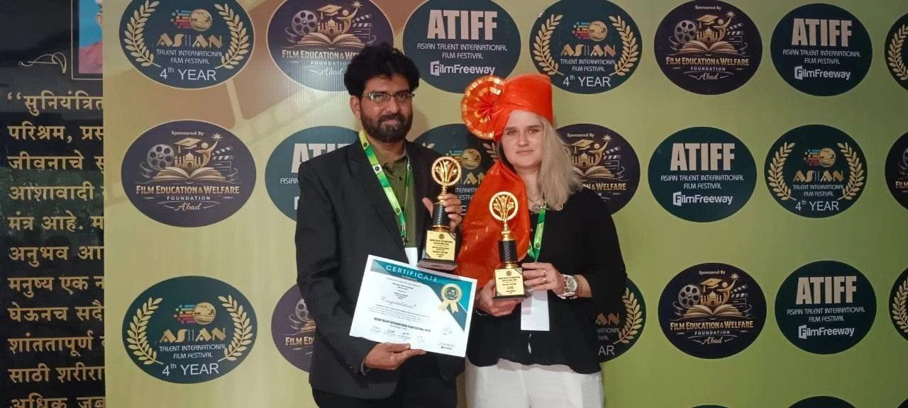 Короткометражный фильм ставропольского режиссера Марка Кроля завоевал две награды на фестивале в Индии!