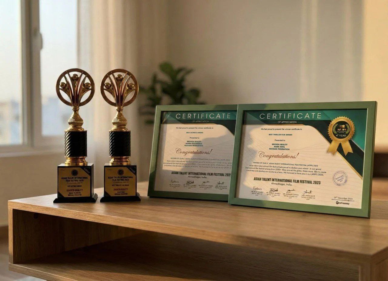 Короткометражный фильм ставропольского режиссера Марка Кроля завоевал две награды на фестивале в Индии! Короткометражный фильм ставропольского режиссера Марка Кроля завоевал две награды на фестивале в Индии!