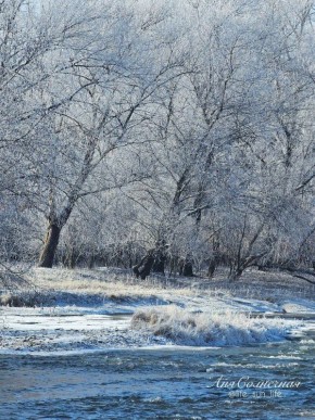 Снежное январское утро на Кавминводах