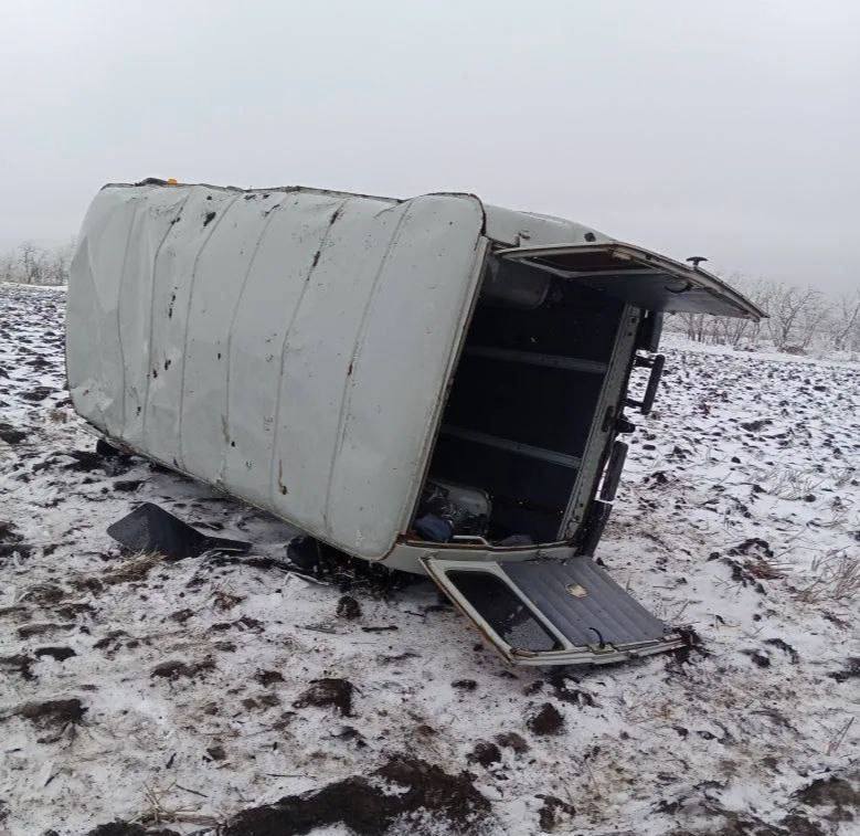 Медицинский УАЗ перевернулся в Минераловодском округе Медицинский УАЗ перевернулся в Минераловодском округе