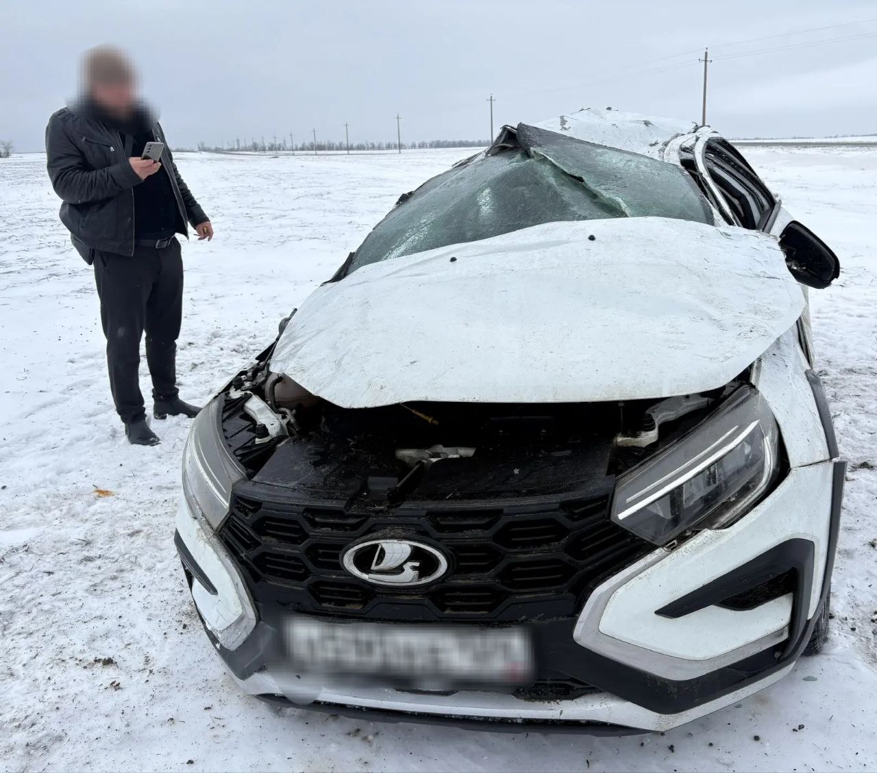 При опрокидывании автомобиля в Грачевском округе пострадали 5 человек При опрокидывании автомобиля в Грачевском округе пострадали 5 человек