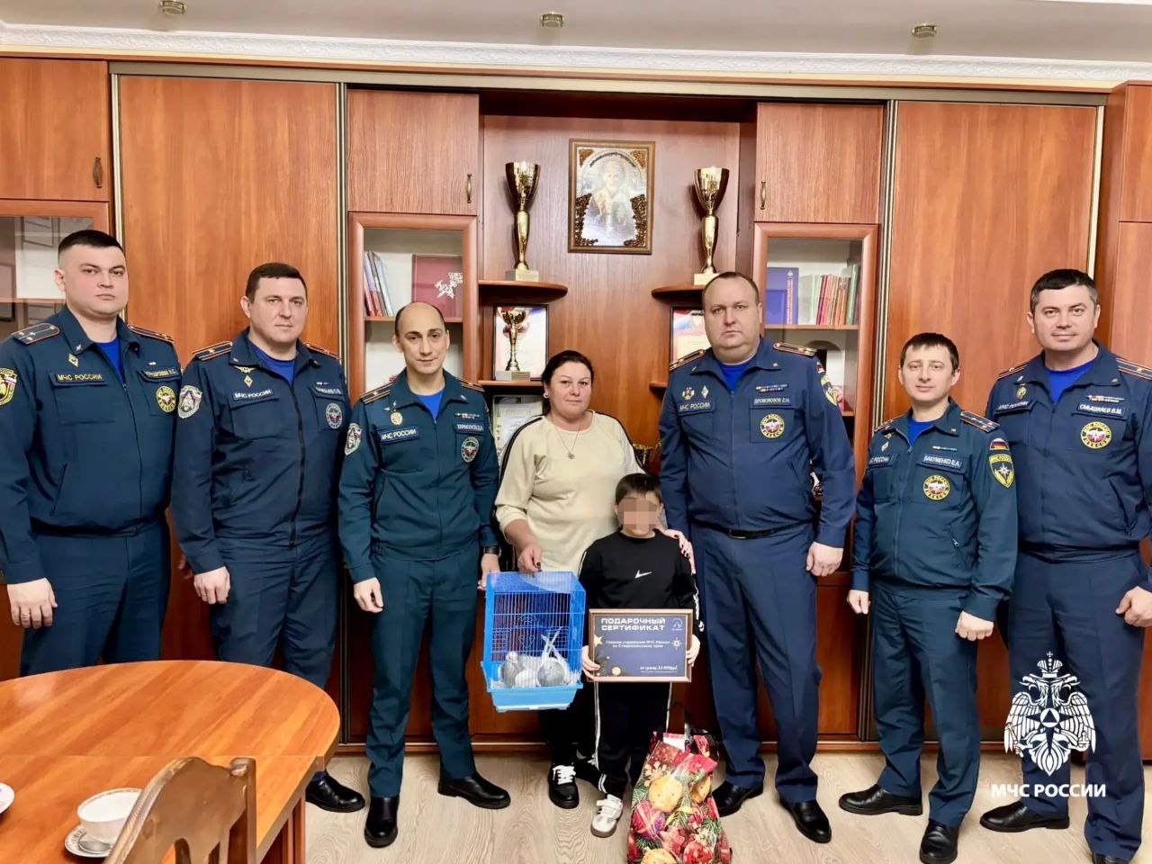 Милейшей историей поделились в МЧС Ставрополья