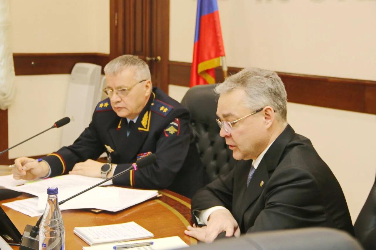 Губернатор Ставрополья поблагодарил сотрудников МВД за вклад в безопасность региона