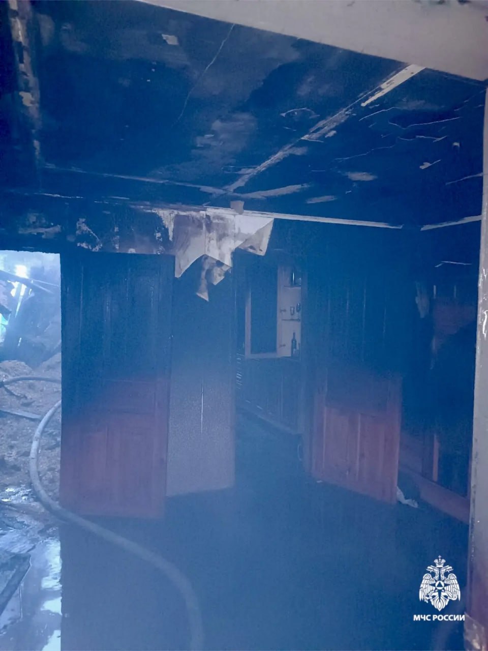 На фото — всё, что осталось от жилого дома после пожара в Ставрополе На фото — всё, что осталось от жилого дома после пожара в Ставрополе