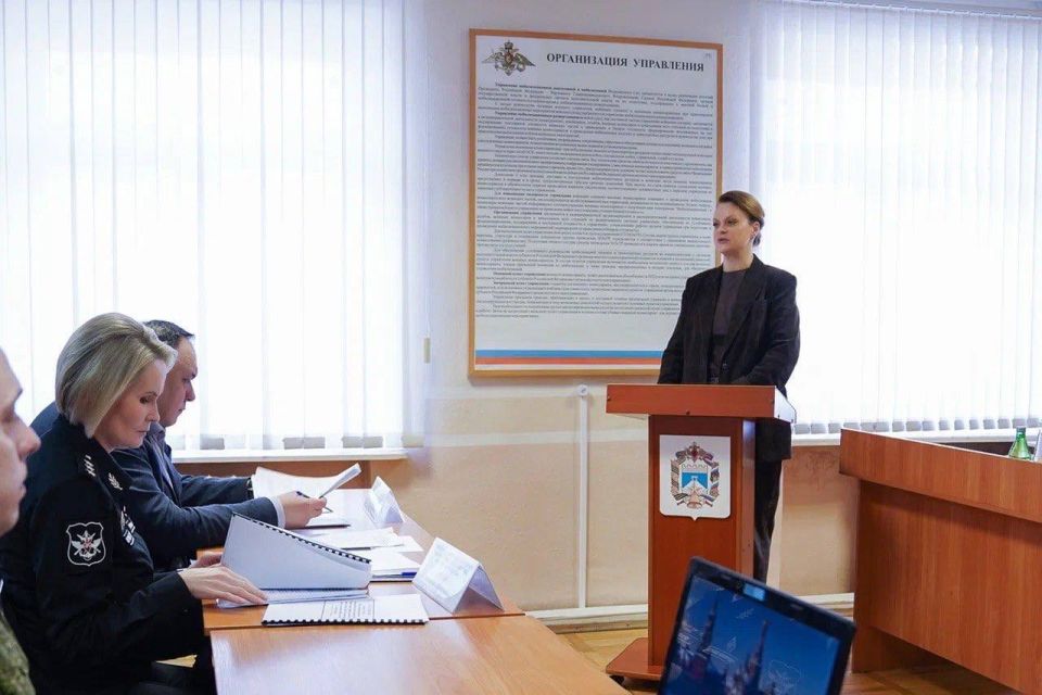 Анна Цивилева: В ходе рабочей поездки в войска Южного военного округа проверила организацию предоставления мер социальной поддержки и медицинской помощи военнослужащим и членам их семей.