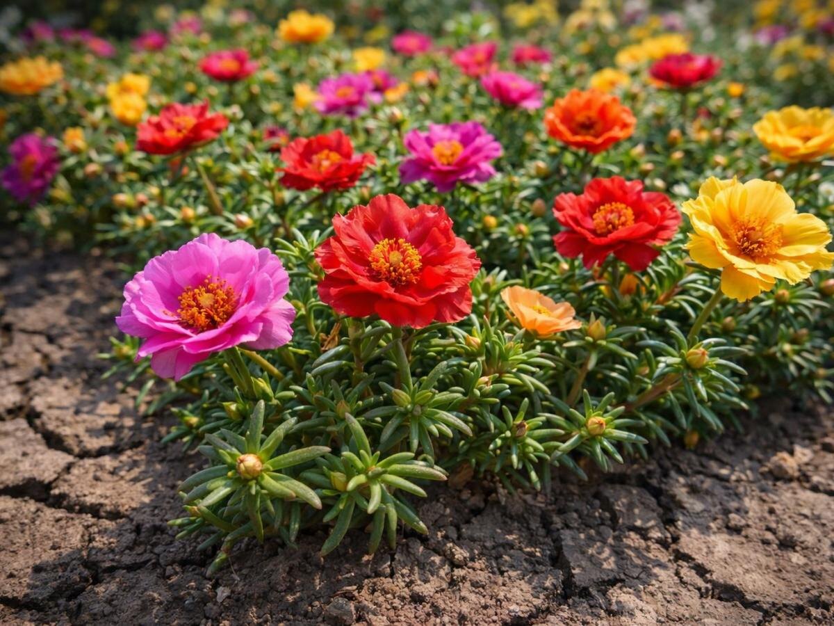 Портулак: цветок, который покоряет лето без забот