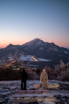 Вечерние кадры из Пятигорска и его окрестностей