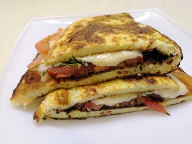 Как приготовить кабачковый блин с аппетитной начинкой