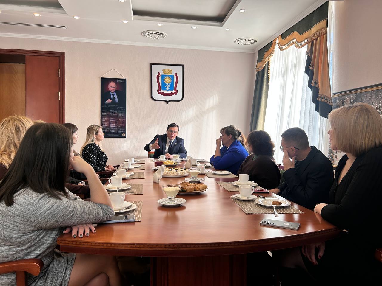 Евгений Моисеев: Позавтракали сегодня с главными экскурсоводами курорта