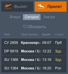 Один рейс отменен и 15 задерживаются в аэропортах Ставрополья