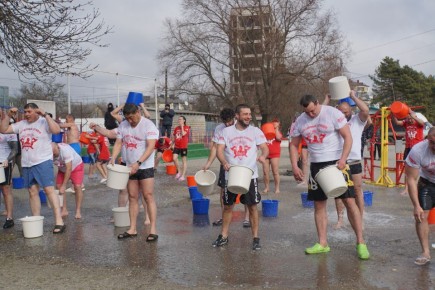 Как прошли массовые обливания на Городском озере