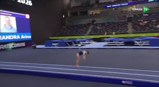 Золото Баку. В Баку завершился первый этап Кубка мира по прыжкам на батуте