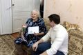 Уважение и благодарность: Владимир Лысенко поздравил с днем рождения труженицу тыла