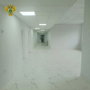 Благодаря вмешательству прокуратуры в Буденновском округе завершен ремонт амбулатории