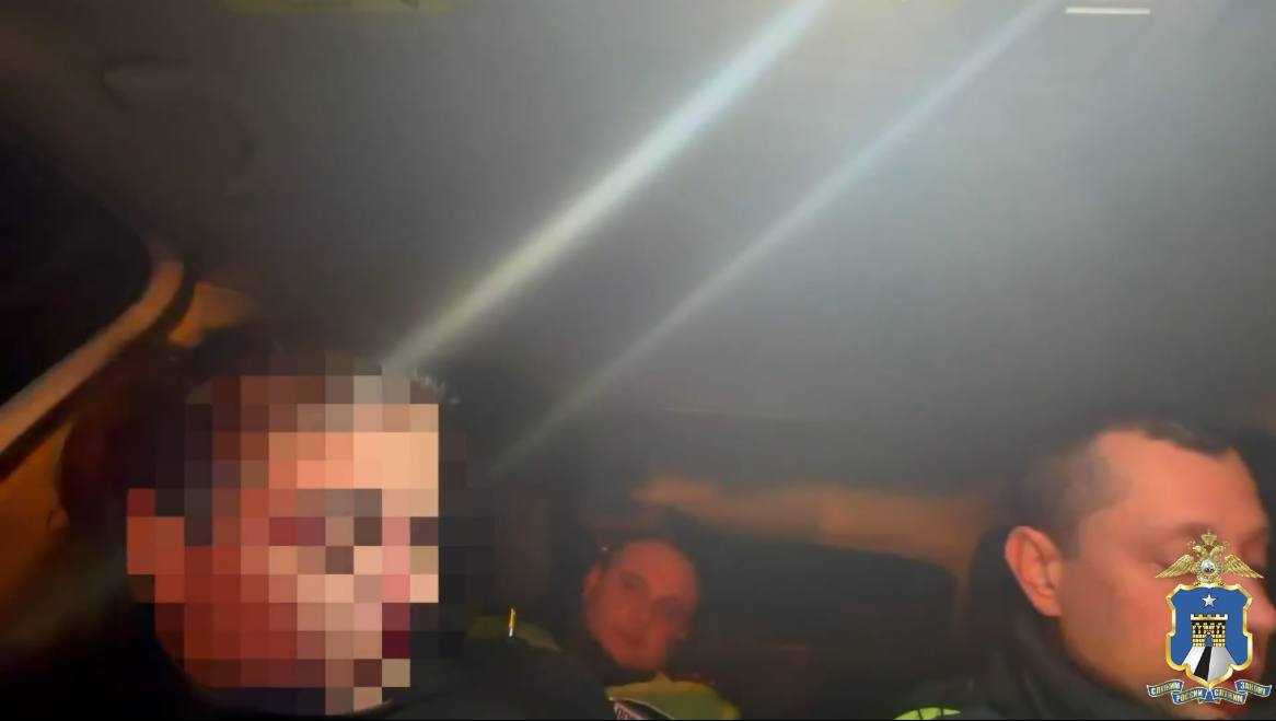 Пьяная, но честная автомобилистка попалась автоинспекторам в Будённовске