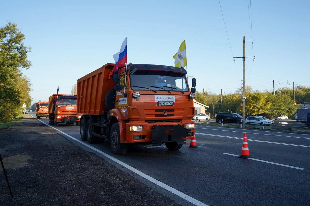 В 2025 году на Ставрополье обновили более 500 километров дорог