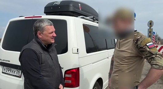 Дмитрий Ворошилов: Передали ребятам от пятигорчан гуманитарную помощь