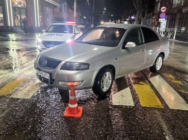 Начинающий водитель сбил пенсионерку на пешеходном переходе